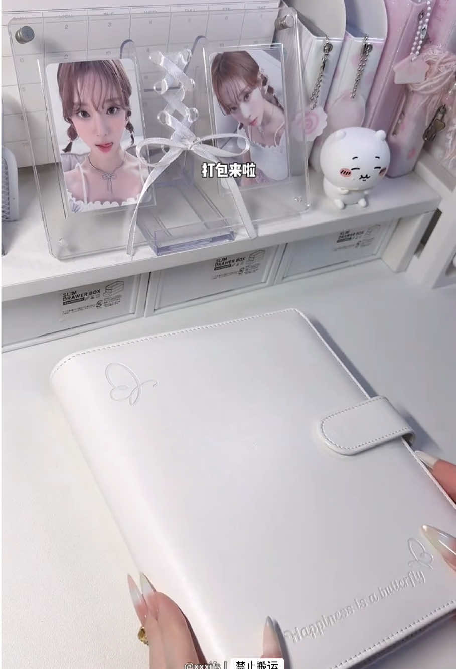 ⋆˚✿˖ Packing photocard 📦 | Cred: DOUYIN #packingorders #packingphotocard #kpop #asmr #tiktok 