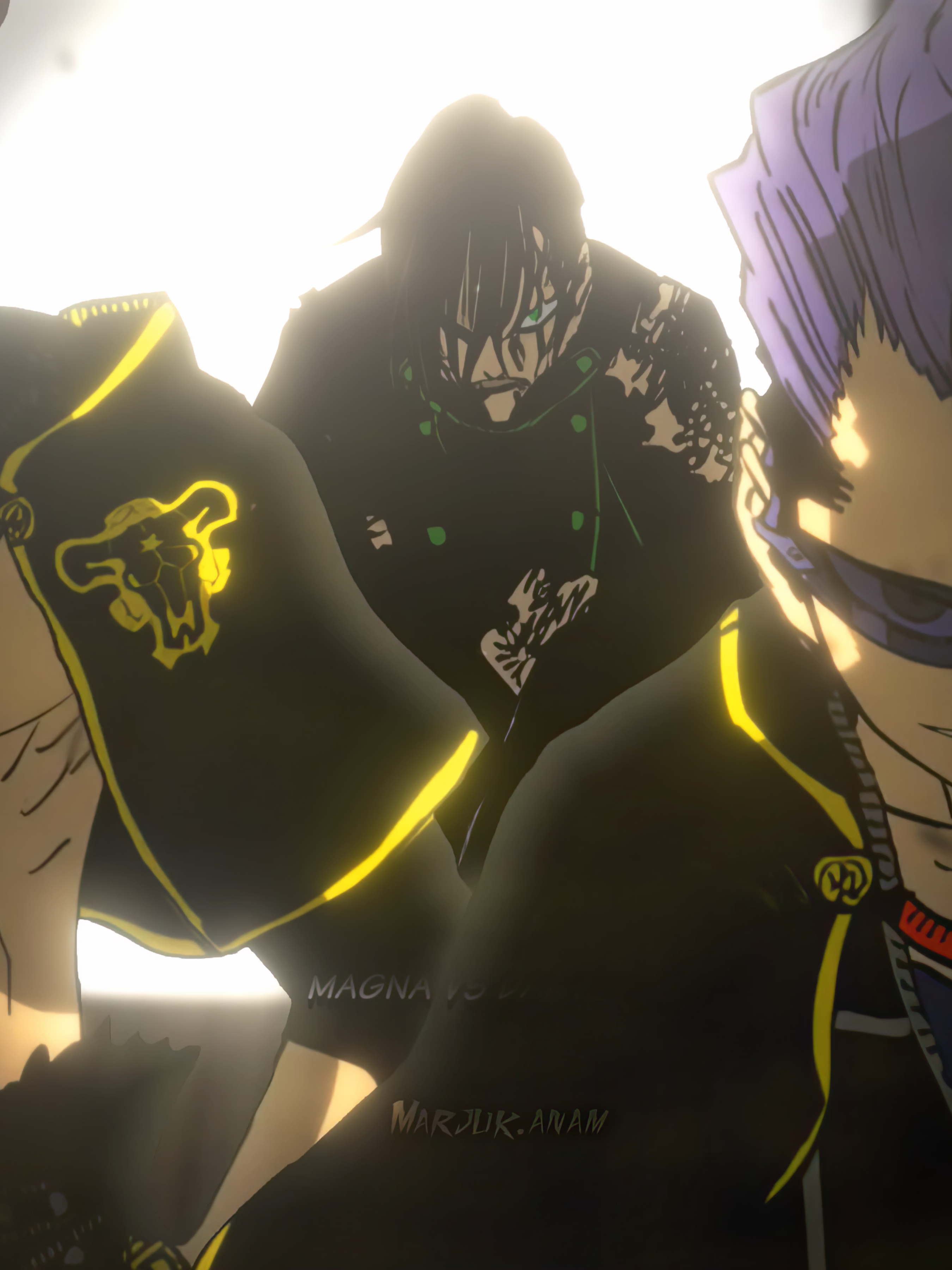 【 Magna vs Dante 👊🔥 】Black Clover「manga Edit」#edit #blackclover #magna #asta #dante