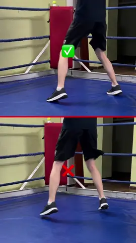 Correct vs Incorrect Boxing Footwork 