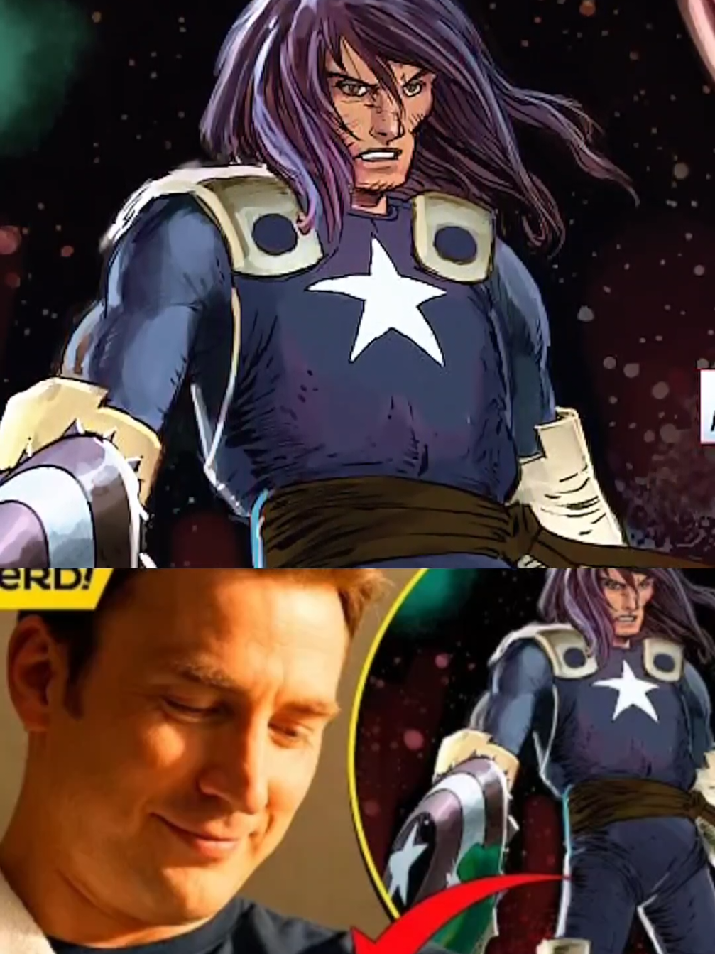 QUEM É O FILHO DO CAPITÃO AMÉRICA EM VINGADORES DOOMSDAY? #marvel #disney #filme #vingadores 