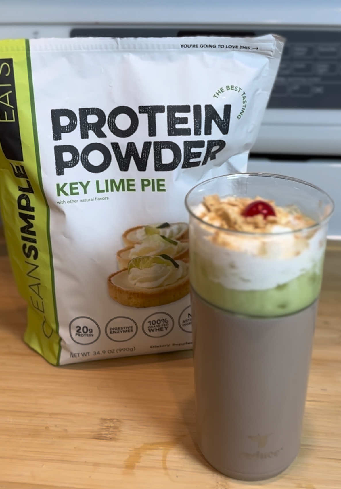 🍋‍🟩🍋‍🟩🍋‍🟩 #cleansimpleeats #cse #protein #proteindrink #keylimepie @Clean Simple Eats 