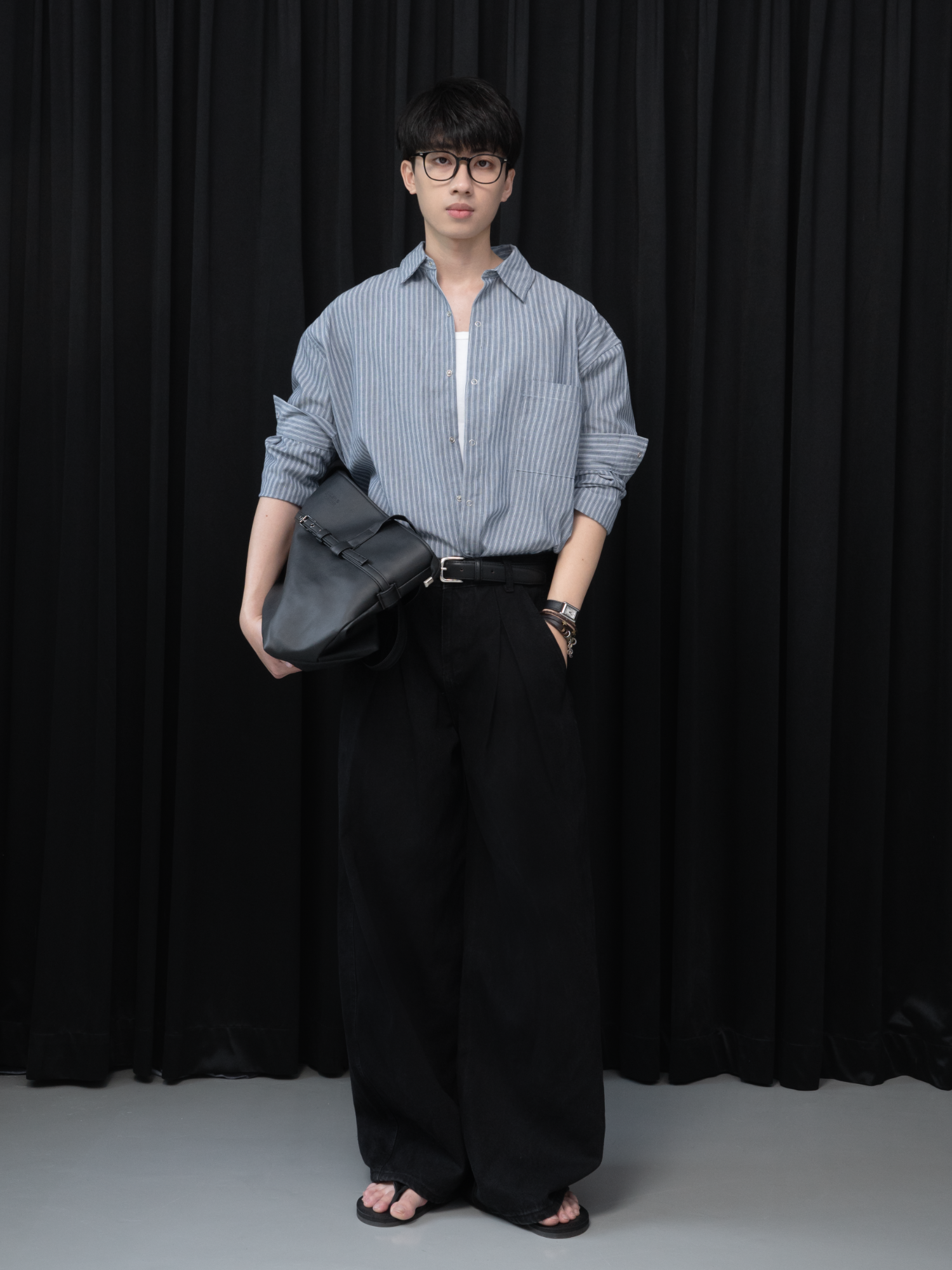 / outfit for summer/ - ROOT SHIRT X RIKR JEANS #capman #Summer