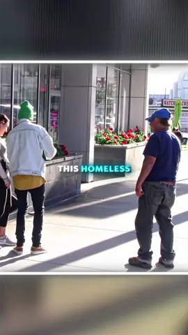 A homeless man asked Justin Bieber for help…