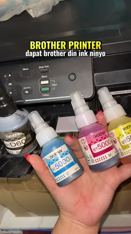 kung brother printer ninyo, dapat brother ink din ang gamitin pra magtagal :)) #brotherprinter #ink #brotherink #inkprinter #printer 