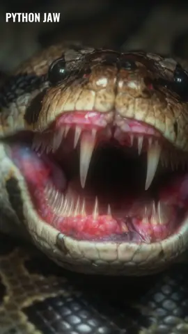 Why Can A Python Jaw Open This Wide 