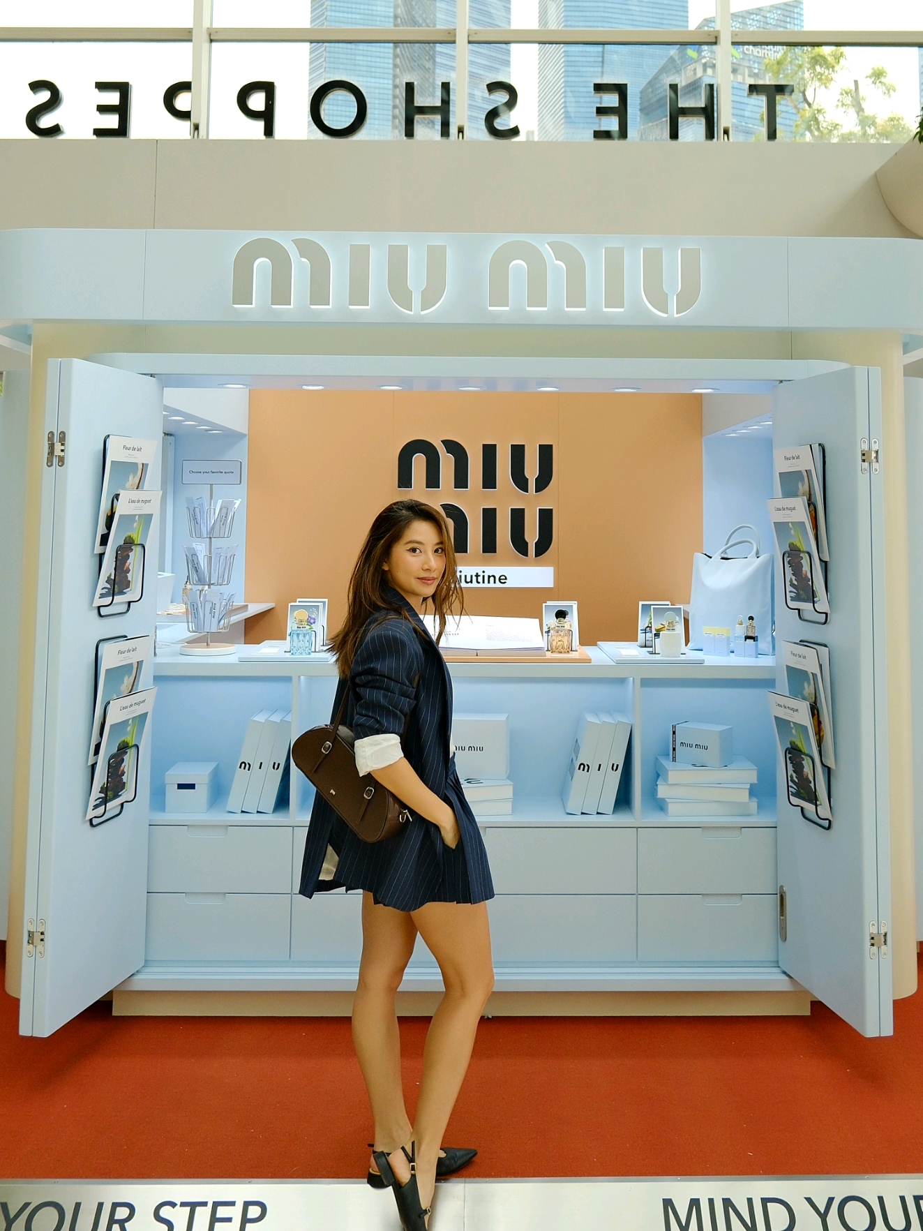 Miutine has hit Singapore shores; and it has hit me hard.  Explore the new fragrance at the @miumiu pop-up at MBS till 24 May 2026 🍓🙌🏻🥰