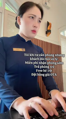 Nhìn vậy thôi chứ nội dung tin nhắn vẫn cứ là 1 Dạ 2 Thưa  mãi thôiiii  😂🤭😂🤭 #frontoffice#hospitality#viralvideo#trending#lanrungbeachresort 