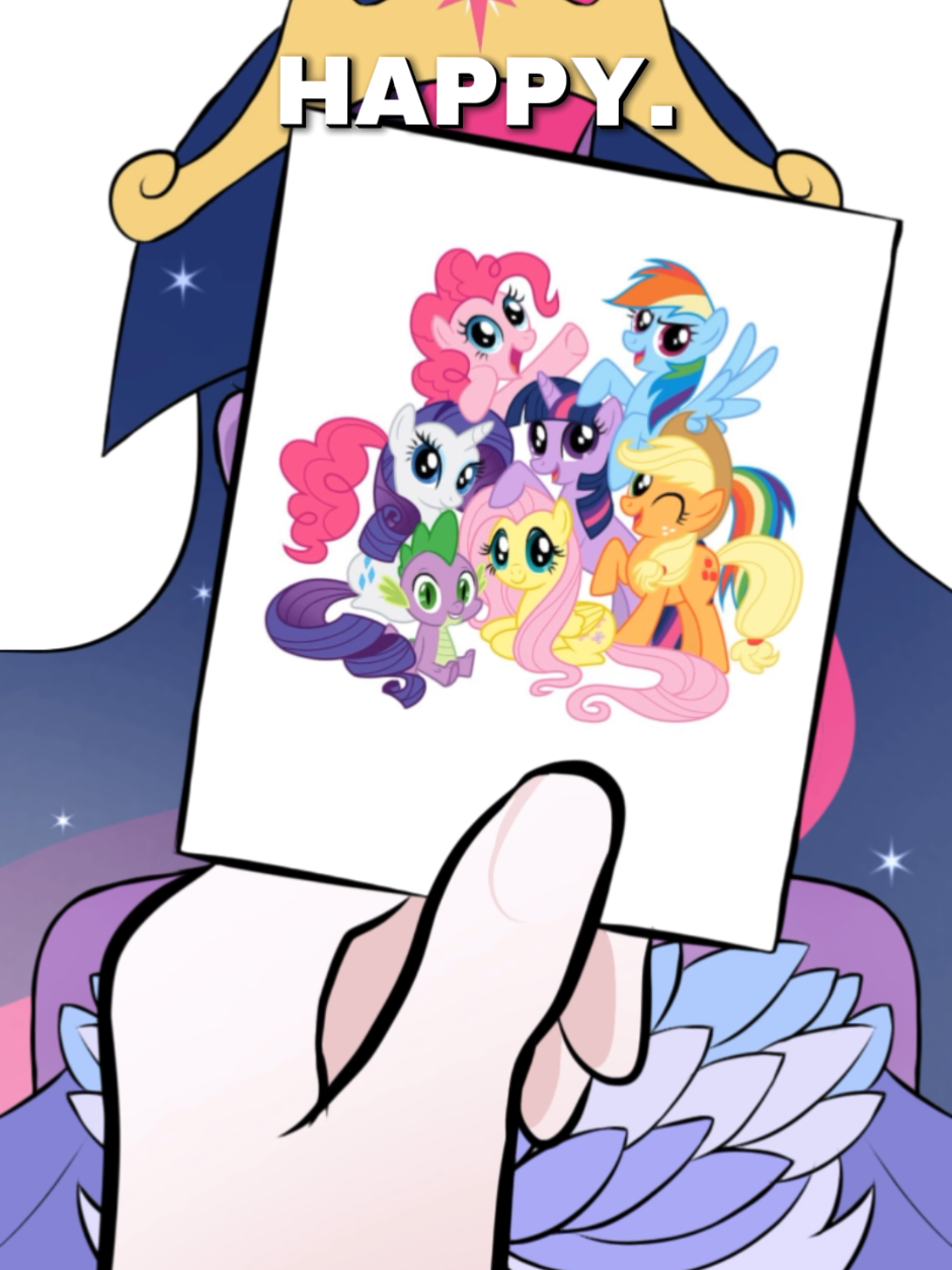 She's so happy :P #mylittlepony #twilightsparkle #twilightsparklemlp 