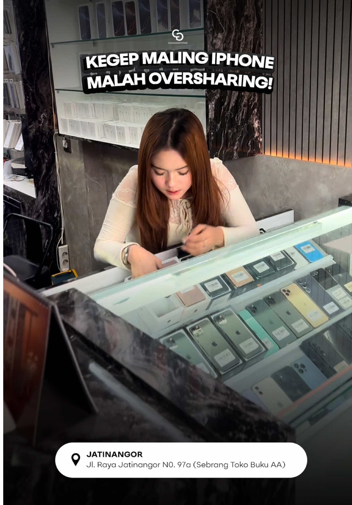 Masih kecil udah belajar maling mana oversharing lagi #cuangadgetstore #komedi #bocil #terkini #iphone 