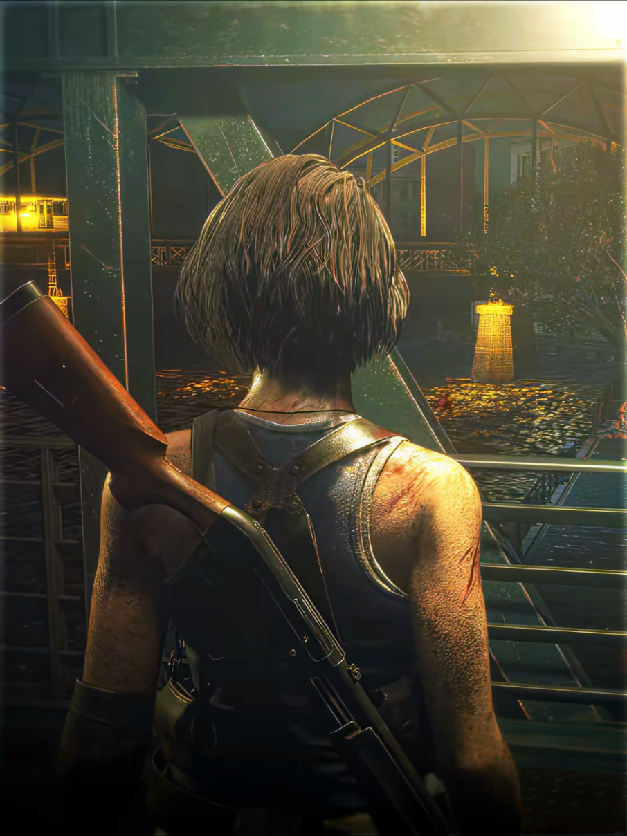 We dont talk about the next 10 seconds LMAO | VOY A CRECER | #residentevil #jillvalentine #residentevil3 #residentevil3remake #residenteviledit 