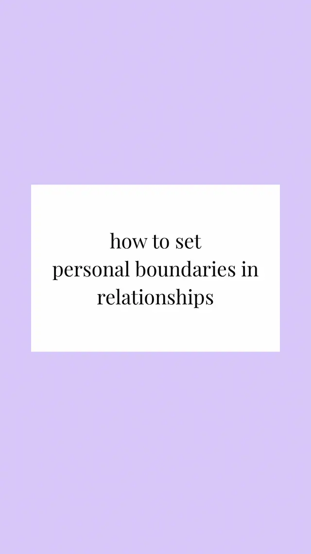 #healthyrelationship #women #boundaries #GlowUp #foryoupage❤️❤️ 