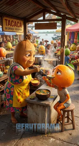 Pela primeira vez em Belém do Pará  #frutas #viral #food #historia #pará 