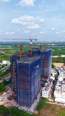 Toàn cảnh tiến độ dự án căn hộ Khải Hoàn Prime Nhà Bè mới nhất 15/05/2026 thi công đến tầng 22 - 24… #khaihoanland #khaihoanprime #canhovensong #canhocaocap #xuhuong 