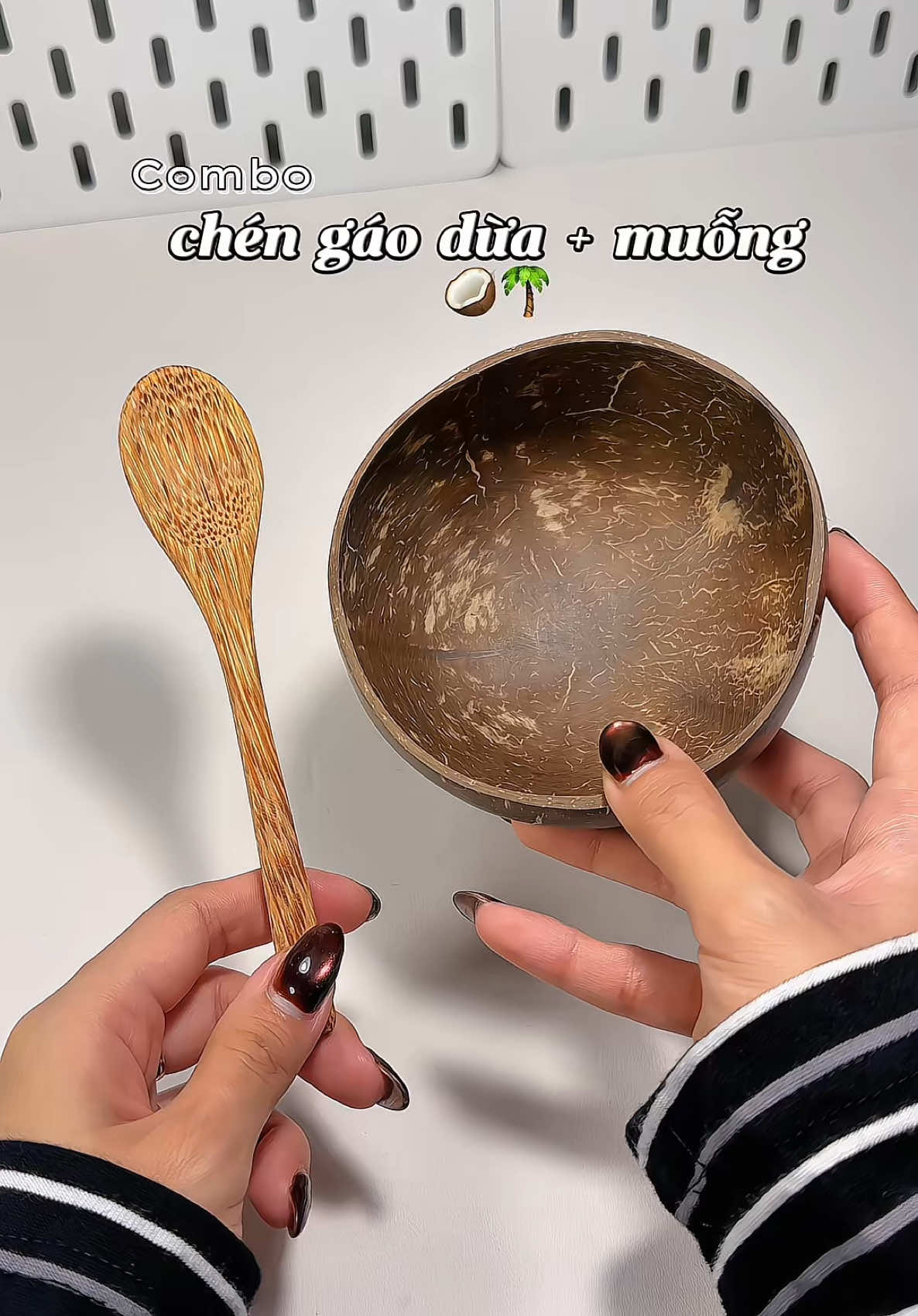 Combo chén gáo dừa + muỗng 🥥🌴#chengaodua #combochengaodua #gaoduabentre🥥 #gaodua 