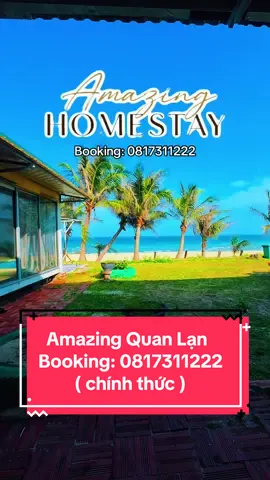 Amazing Quan Lạn Beach là homestay mặt biển Quan Lạn, phù hợp cho gia đình, nhóm bạn, cặp đôi và cả đoàn đông. Gần phố đi bộ Quan Lạn, tiện đi các điểm check-in, có phòng nghỉ, ăn uống, xe điện, thuê xe máy và hỗ trợ lịch trình. Khách cần combo Quan Lạn 2N1Đ, 3N2Đ hoặc báo giá phòng thì liên hệ hotline zalo 0817311222 chính thức của Home #AmazingQuanlanBeach #QuanLan #HomestayQuanLan #DuLichQuanLan #ReviewQuanLan