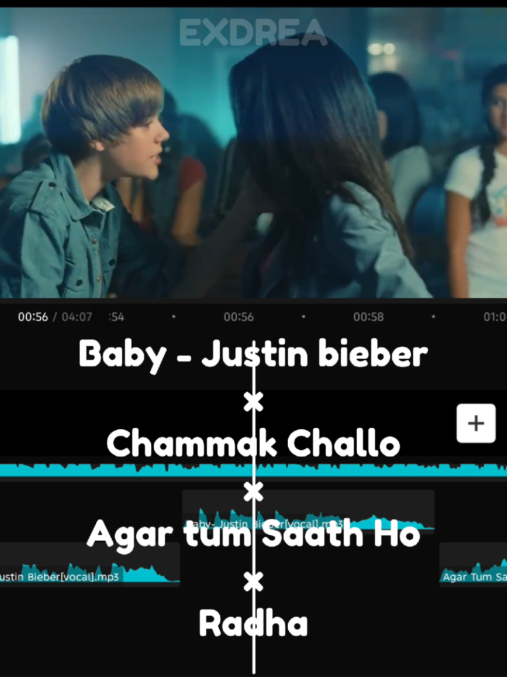 Baby x Chammak Challo - Mix EXDREA  • • • #foryoupage❤️❤️ #fypppppppp #bollywood #justinbieber #indiasong 