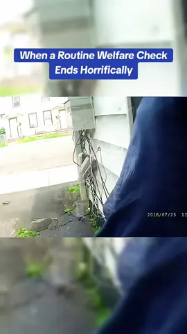 When a Routine Welfare Check Ends Horrifically#cops #copsoftiktok 