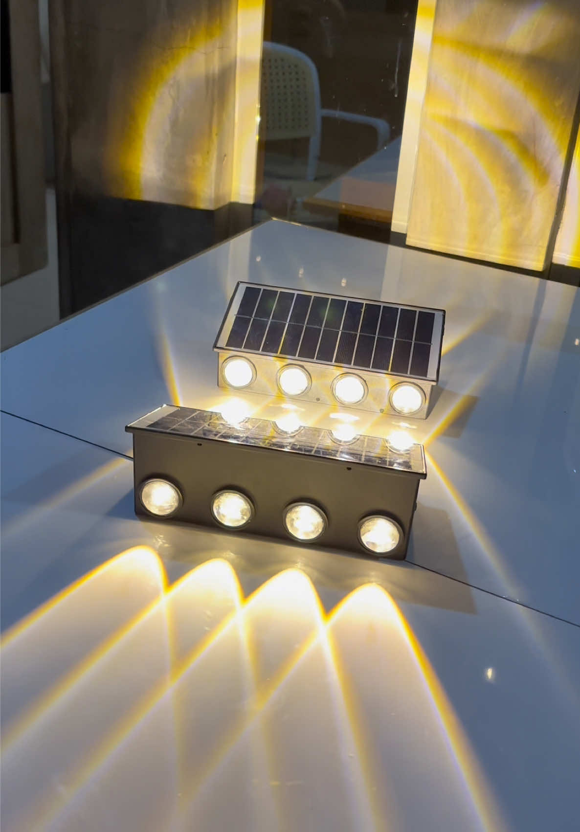 Replying to @Ma Abdenencia Lastimosa Solar Wall Light Waterproof with Tox Screw #solar #walllight #outdoor #solarlight #light 