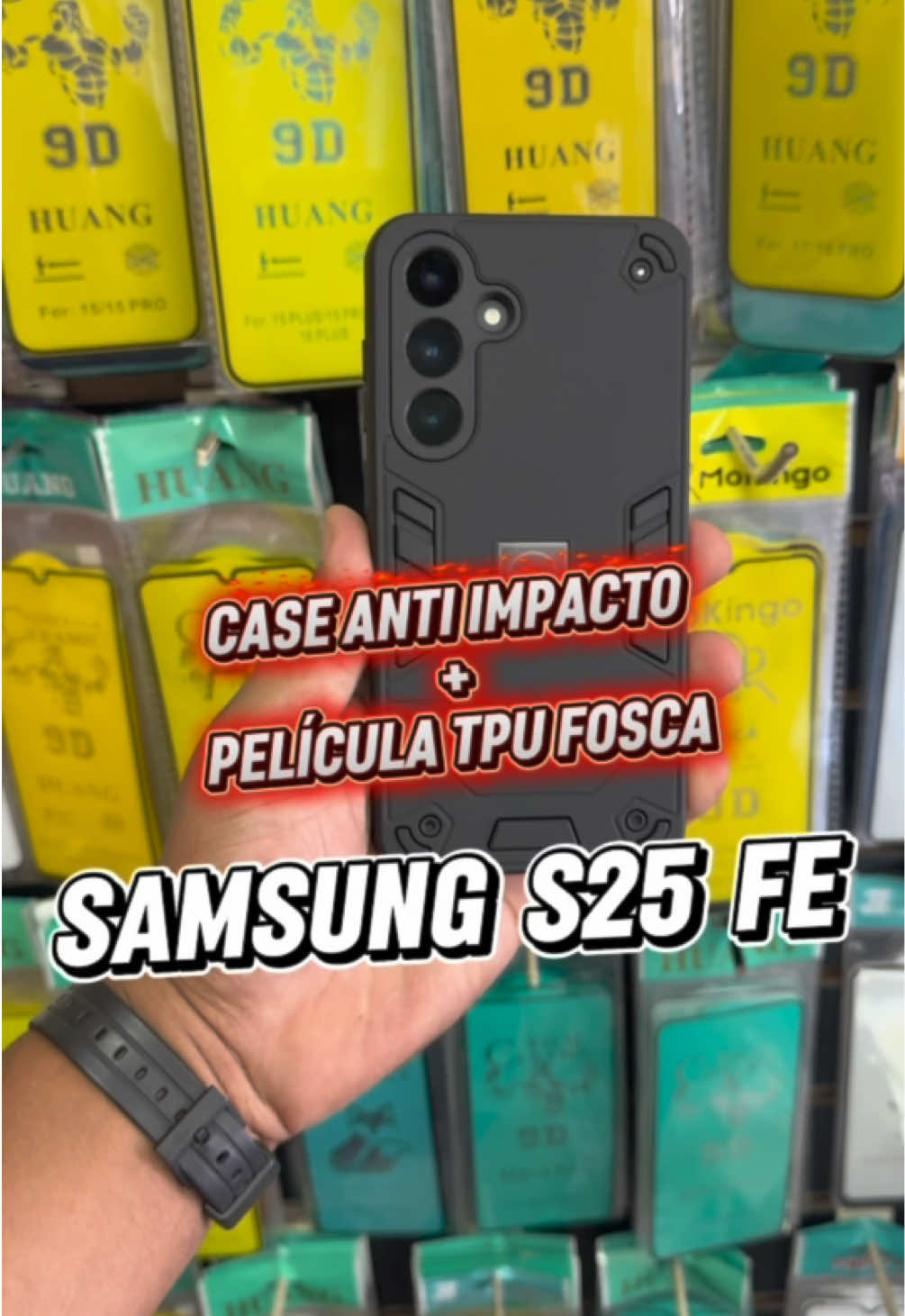 🚀 Proteção + Estilo para o SAMSUNG S25 FE 🔥 Aqui no PaulinhoCell, seu celular fica blindado com nossas películas de cerâmica: ✨ Brilhante → brilho top e resistente 😎 Fosca → zero reflexo + toque suave 🕶️ Fosca Privacidade → só você vê a tela E claro, capinhas estilosas que seguram qualquer impacto! 💥📱 📦 Enviamos pra todo o Brasil 🇧🇷 📍 Av. Juscelino Kubitscheck, 4638 – Jd. Paulista – SJC 👉 Quer seu smartphone protegido de verdade? Vem pro PaulinhoCell! #samsungs25fe #galaxys25fe #capinhasdecelular #smartphone #paulinhocellsjc 