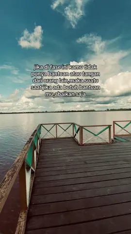 Di saat kamu punya masalah, Kamu hanya punya diri sendiri..