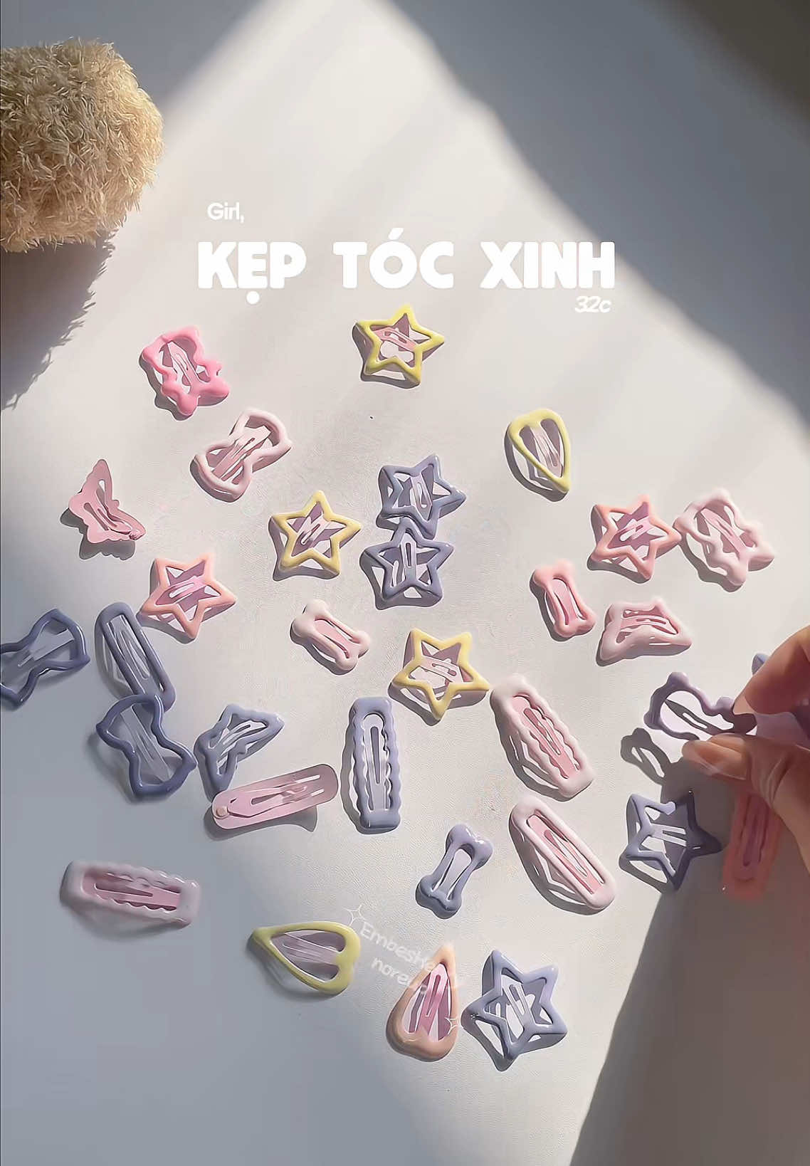 Kẹp tóc xinh quá mấy bà ưiii, chốt lẹ chốt lẹ #keptocxinh #keptoc #keptocdep #keptocchobe #mevacongai 