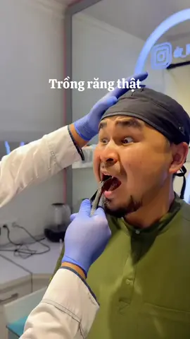 Trồng răng thật #bacsi #nhakhoa #dentis #benhvien #trongrangimplant 