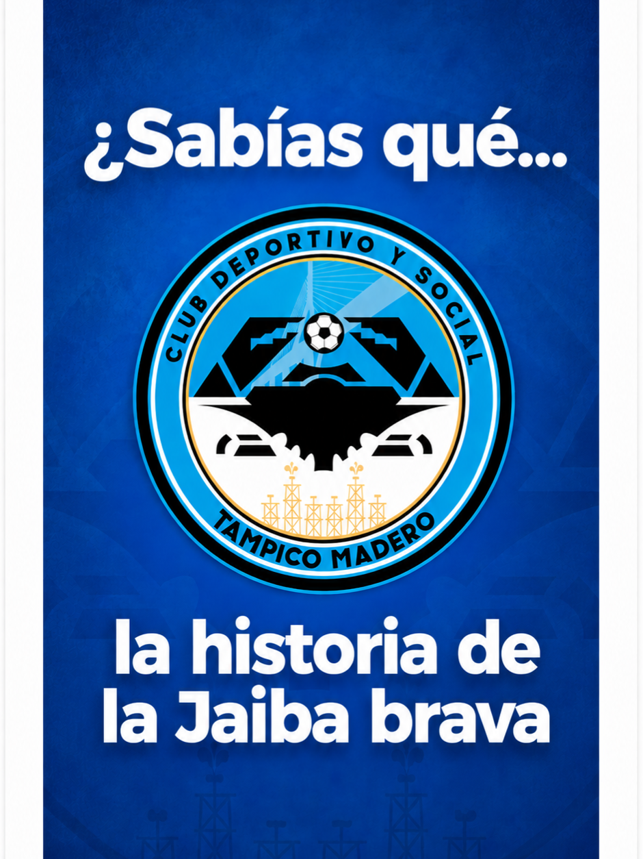 🦀⚽ La historia de la Jaiba Brava ¿Sabías que existe un equipo de fútbol que une a dos ciudades y que tiene un estadio construido exactamente sobre una frontera? Hoy te cuento la historia de la Jaiba Brava del Tampico-Madero. El Nacimiento Todo comenzó en 1982. Antes, el Puerto tenía al Club Tampico y los petroleros tenían a los Orinegros de Madero. La rivalidad era a muerte, pero para ser grandes, decidieron unir fuerzas. Así nació un mote que infunde respeto en todo México: la Jaiba Brava, combinando el símbolo del puerto con el carácter recio de su gente. El Estadio Único Pero lo más increíble es su casa: el Estadio Tamaulipas. Es el único en el mundo ubicado justo sobre la línea divisoria de dos municipios. ¡Literalmente! Mientras el portero defiende en Tampico, el delantero está buscando el gol en Ciudad Madero. Un símbolo de unión que no verás en ninguna otra parte del planeta. La Época de Oro En los años 80, la Jaiba Brava se convirtió en el terror de los grandes. Bajo el mando de Carlos Reinoso y con la leyenda de Sergio Lirarompiendo las redes, el equipo llegó a dos finales consecutivas de Primera División. Fue la época del 