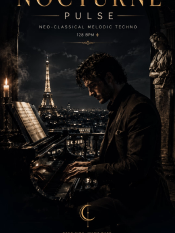 NOCTURNE PULSE  Zwischen klassischer Romantik und hypnotischem Melodic Techno entsteht ein Sound wie eine nächtliche Reise durch Neon und Emotionen. Tiefe Kicks. Rollender Bass. Dramatische Piano-Motive. Musik für verlorene Gedanken um 3 Uhr morgens.  Neo-classical vibes treffen auf moderne Club-Energie — melancholisch, elegant und voller Spannung. 🎧 Close your eyes. Feel the pulse of the night. #MelodicTechno #NeoClassical #TechnoMusic #Piano