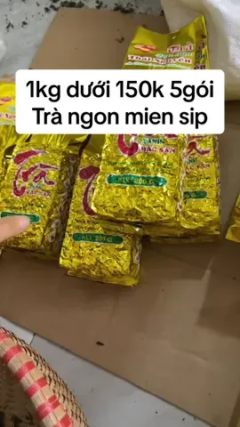 Trà búp bắc trà hình dân đóng gói 2 lạng. 1kg được 5 gói mien sip. #tieunguyettra #trathainguyen #trà #tea #traxanh 
