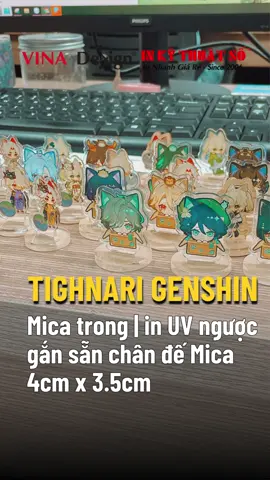 Tighnari Genshin Impact standee chibi để bàn #Tighnari #GenshinImpact #standeechibi #InKyThuatSoSince2006 #VINADESIGN @VINADESIGN 