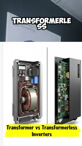 Transformer vs Transformerless Inverters #korentNg #transformerinverter #transformerlessbaseinverter #solartips #bestinverter 