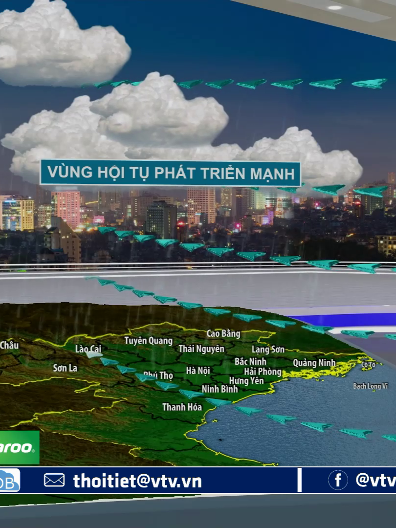 Dự báo thời tiết 19h45 - 16/05/2026 | Miền Bắc đêm nay mưa to | VTVWDB