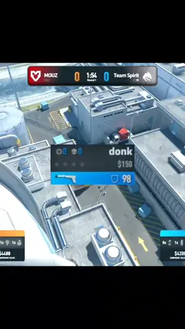 donk destroyed Mouz in semifinal #cs2 #donk #mouz #spirit #nuke 