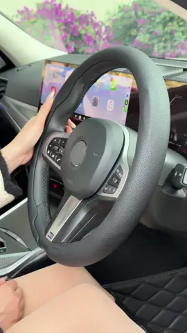 Steering wheel cover #caraccessories #cargadgets #summervibes #CarHacks #steeringwheelcover 