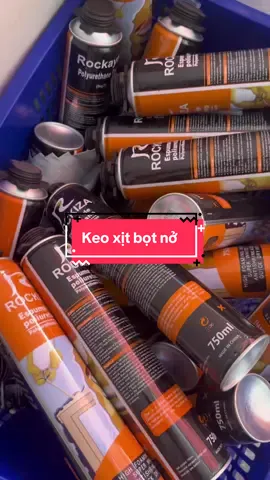 Keo Xịt Bọt Nở Xốp ROCKAYTA#xuhuongtiktokkkkkkk#kimkhi#keoxitbotno#keoxitbotnorockiya 