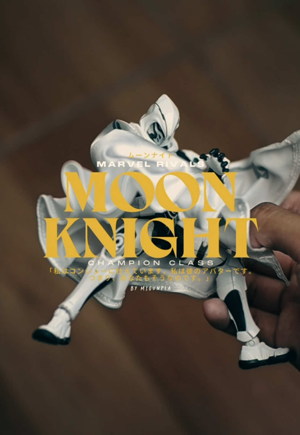 MOON KNIGHT MARVEL RIVALS BLOKEES CC | by MiGunpla #blokees #marvel #marvelrivals #moonknight #modelkit @BLOKEES Official Store @blokees.official 