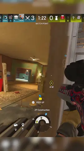 messed up the lean cancel, chalk the clip // best sens to hit champ r6 🌺 #r6siege #siege #fyp #r6 #foryou 