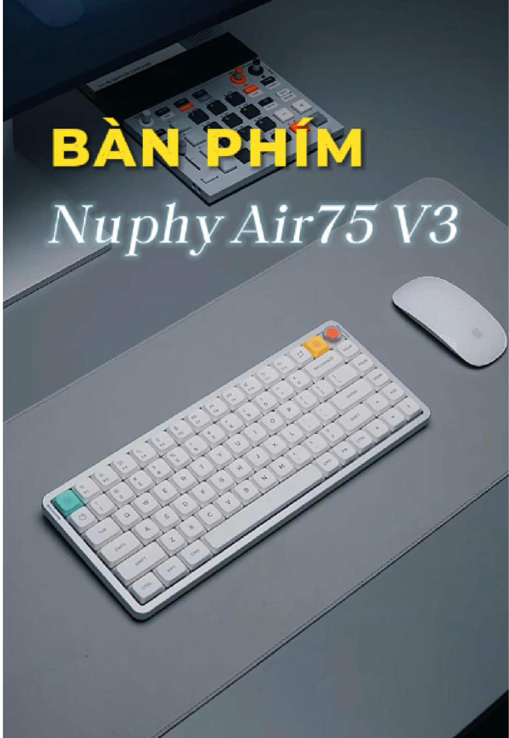 Review nhanh Nuphy Air75 V3 sau vài ngày sử dụng: ✔️ Thiết kế low-profile cực đẹp ✔️ Gõ êm và phản hồi tốt ✔️ Hỗ trợ nhiều thiết bị ✔️ Hợp setup làm việc/gaming nhẹ Nếu thích bàn phím vừa đẹp vừa tiện thì rất đáng tham khảo. Mình có gắn link sản phẩm trong comment nhé. #reviewcongnghe #dogcongnghe #gadget #techreview #setupdesk     