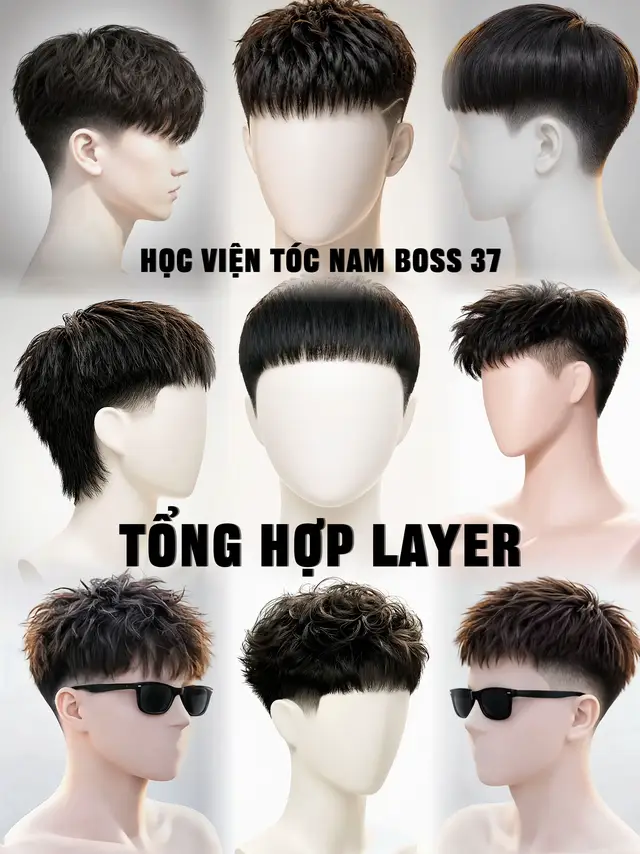 ✅ Tổng hợp các dạng layer đang thịnh hành năm 2026. Top mẫu tóc đẹp mùa hè không thể bỏ lỡ dành cho giới trẻ. Layer mullet , Layer bung , Layer an thuyên , Layer ruffled , Layer texture..... #boss37academy #boss37formen #tocnamdepboss37 #hoccattocnamnghean #hocnghetocnamtpvinh 