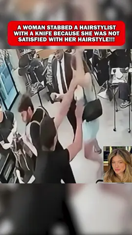 A WOMAN STABBED A HAIRSTYLIST WITH A KNIFE BECAUSE SHE WAS NOT SATISFIED WITH HER HAIRSTYLE!!!#foruyou #fyp #courtroom #crime #court 