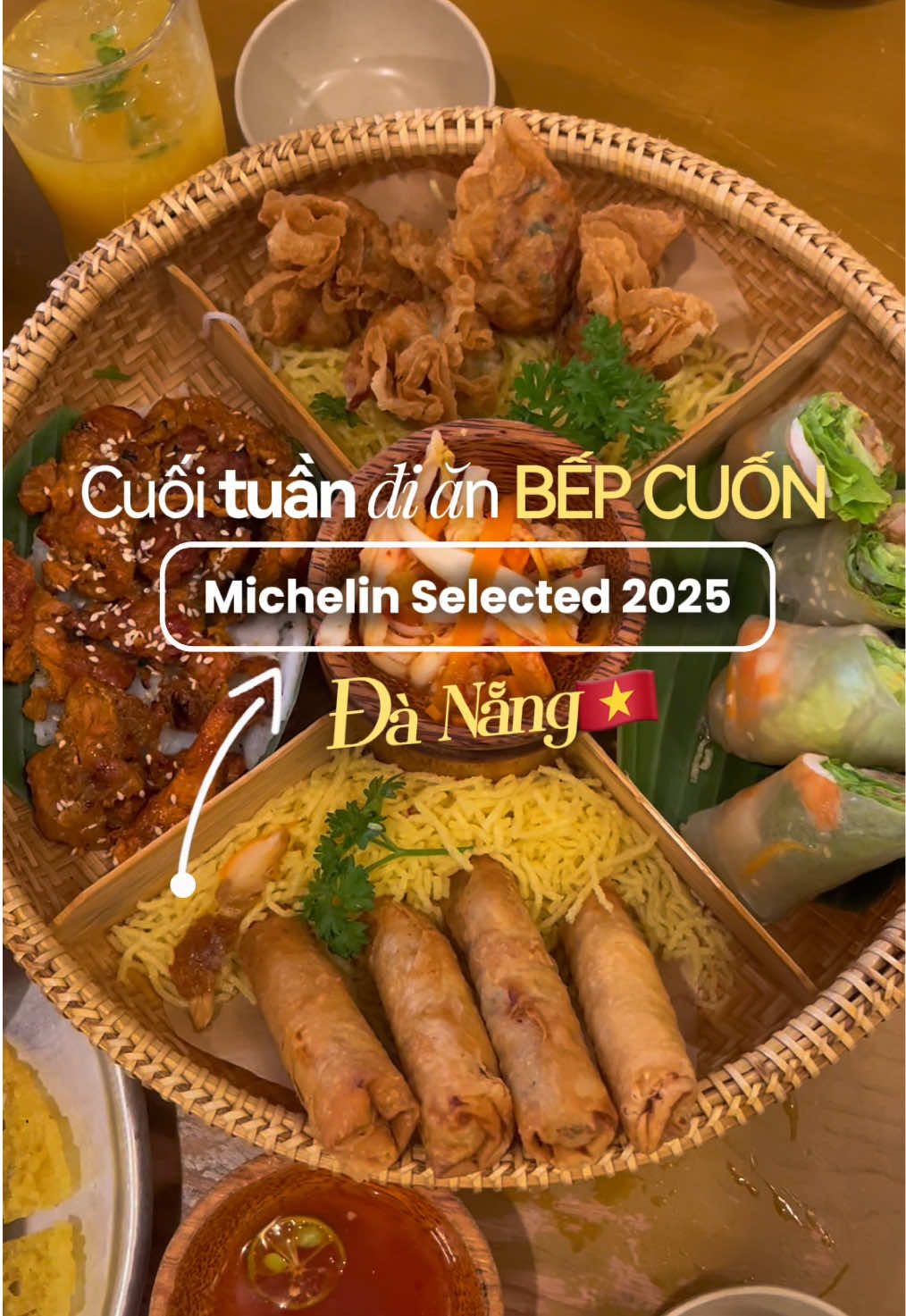 Cuối tuần đổi gió tại Bếp Cuốn - Michelin Selected 2025🌟🇻🇳 #tungtangdanang #bepcuon #bepcuondanang #michelin #danang 