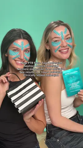 NEW Peptide Skinjecton™ Peptide-Infused Face & Eye Tape just dropped @sephora hallelujah! #PeptideSkinjection #facetape #newproductalert 