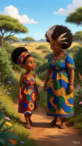 Nkolika the kind village girl #ai #africanstorytelling 