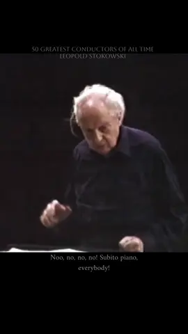 50 Greatest Conductors of All Time: 4️⃣8️⃣ Leopold Stokowski - one of the most theatrical and visionary conductors in history. Leopold Stokowski transformed the role of the conductor into something almost cinematic — shaping orchestral sound with dramatic gestures, free movements, and an obsession with color. 🎼 In this rehearsal footage from 1968, an almost 86-year-old Stokowski conducts Beethoven’s Leonore Overture No. 3 with the American Symphony Orchestra in New York — the ensemble he founded himself in 1962. The clip appears in the 1970 TV documentary. What makes the video extraordinary is the energy. Even at nearly 86, Stokowski conducts with intensity, elegance, and complete authority — proving that musical imagination can outlive age itself. He believed orchestras should not merely play notes, but create atmosphere, color, and drama. Few conductors changed the sound of orchestras as radically as he did. • 50 conductors. 50 legends. See who’s next!  Leopold Stokowski • Beethoven • Leonore Overture No. 3 • American Symphony Orchestra • conducting history • orchestral sound • rehearsal footage #50greatestconductors #leopoldstokowski #beethoven #conducting #classicalmusic 