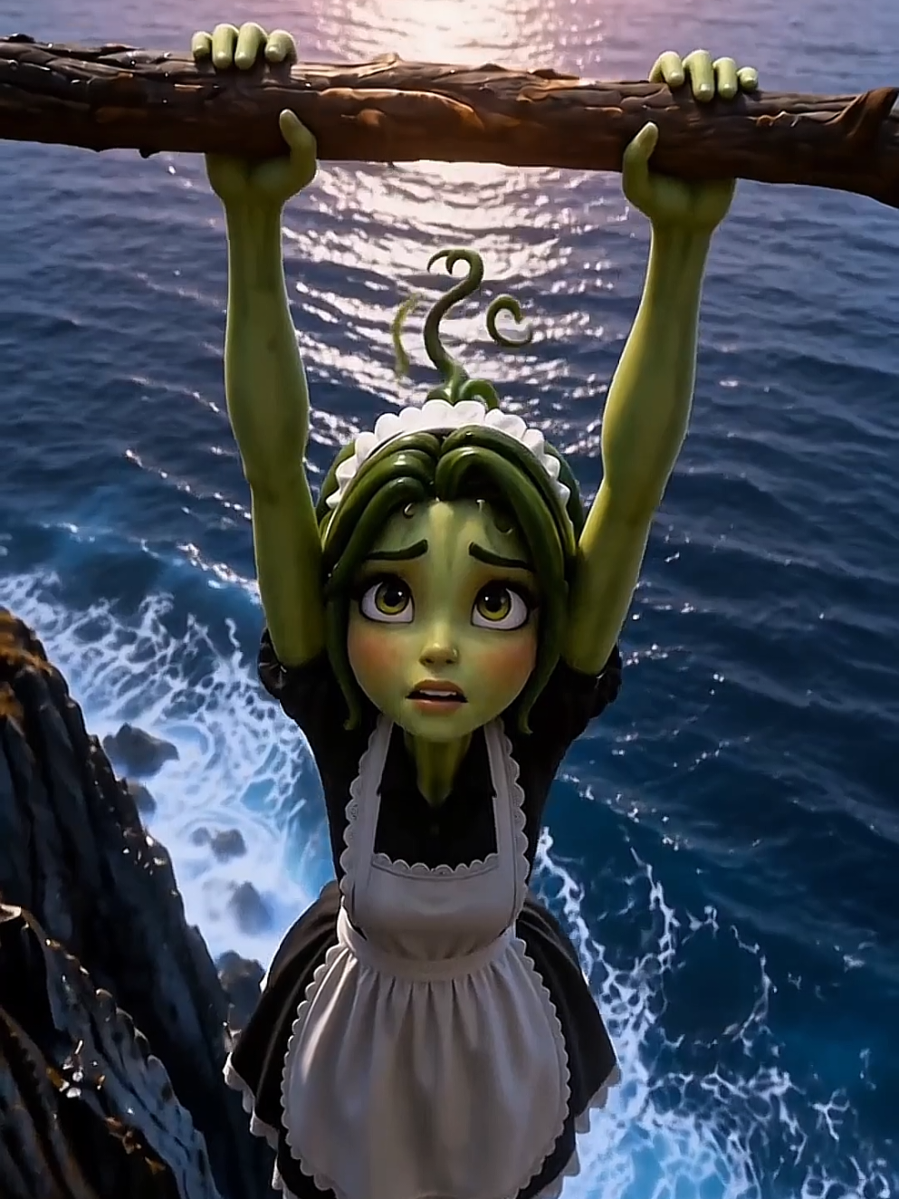 The Maid - Part 5  #fruitdrama #fruitstory #emotional #drama #fruitanimation 