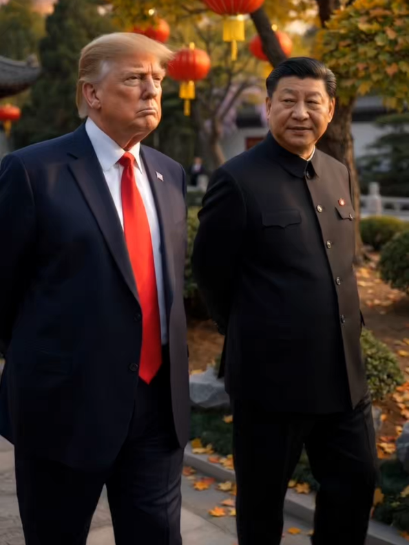 Donald Trump gets emotionally jealous after finding out Putin visited Xi’s garden before him 😭 | AI Comedy 💀😂 #DonaldTrump #usa #China #funny #comedy 