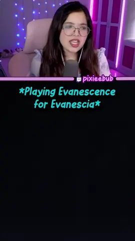 Playing Evanescence for Evanescia ☺️ #hsr #HonkaiStarRail #evanescia #yae 