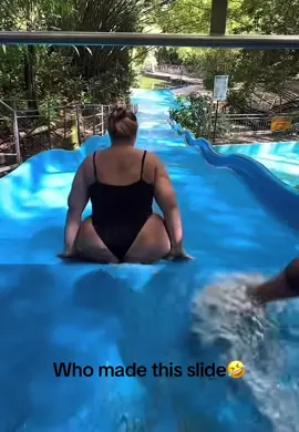 Would yall get on this slide?! #waterpark #slide #fyp #viral