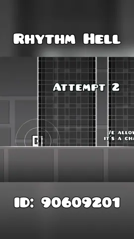 Rhythm Hell in GD 🕺 #geometrydash #gd #fyp 