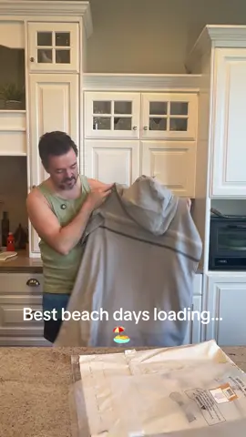 This multi-use beach poncho is so nice. A must have for getting out of the water. #beachvibes #poncho #sandcloud #vacation #beach 